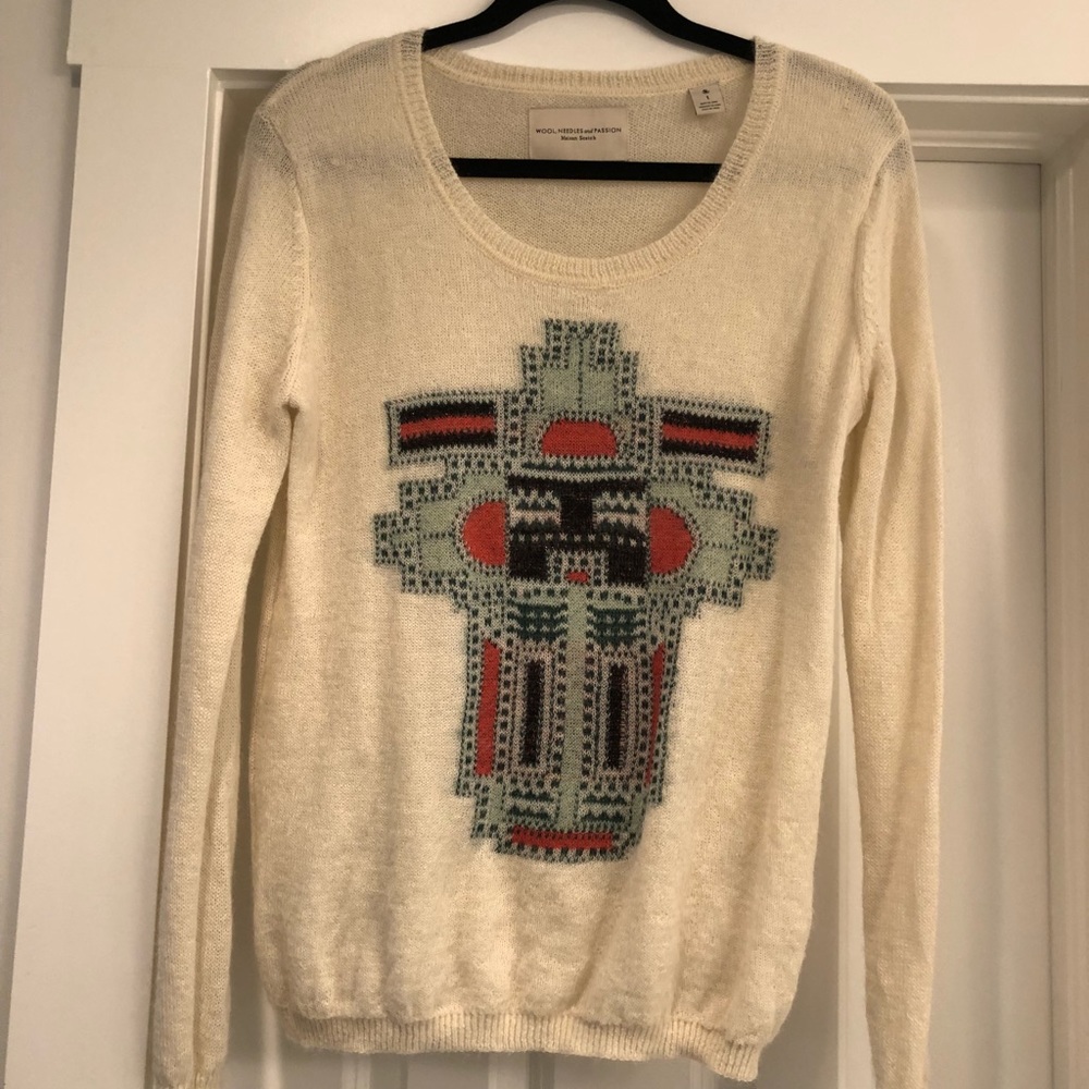 Wool and cashmere sweater!